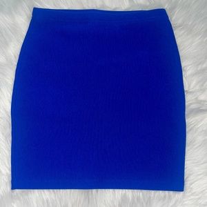 Royal blue size S pencil skirt